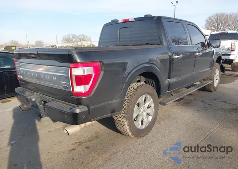 2022 Ford F-150 Platinum z USA, uszkodzony, nr VIN 1FTFW1E53NFB87144